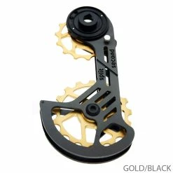Split Second Ceramic Performance Cage System - Sram Rival AXS 11 Split Second Ceramic Performance Cage System - Sram Rival AXS -Sram Soldes 20113508 40302774 SplitSecond CeramicPerformanceCageSystem SRAMRival AXS GOLD S5101 04 schrift