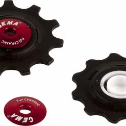 CEMA Jeu De Galets De Dérailleur Pour Shimano/SRAM -Sram Soldes Cema Shimano SRAM pulley wheel set 4