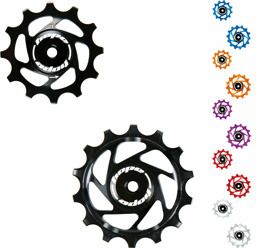 HOPE Rouleaux De Dérailleur 12 Vitesses Jockey Wheels Sram AXS 3 HOPE Rouleaux De Dérailleur 12 Vitesses Jockey Wheels Sram AXS