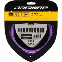 JAGWIRE 2x Jeu De Câbles De Commande Sport -Sram Soldes Jagwire 2x Sport Schaltzugset UCK326 4