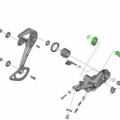 Shimano Unité D'axe Pour Support De Dérailleur RD-M5100 -Sram Soldes Shimano Achseinheit fur RD M5100 Schaltwerk Halter Y3HL98020 c