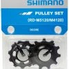 Shimano DEORE RD-M5120/4120 Jeu De Poulies -Sram Soldes Shimano DEORE RD M5120 4120 Leit Spannrollensatz Y3HM98010