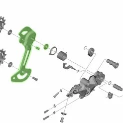 Shimano Guide-chaîne Pour RD-M7100 SGS -Sram Soldes Shimano Kettenleitblech fur RD M7100 SGS