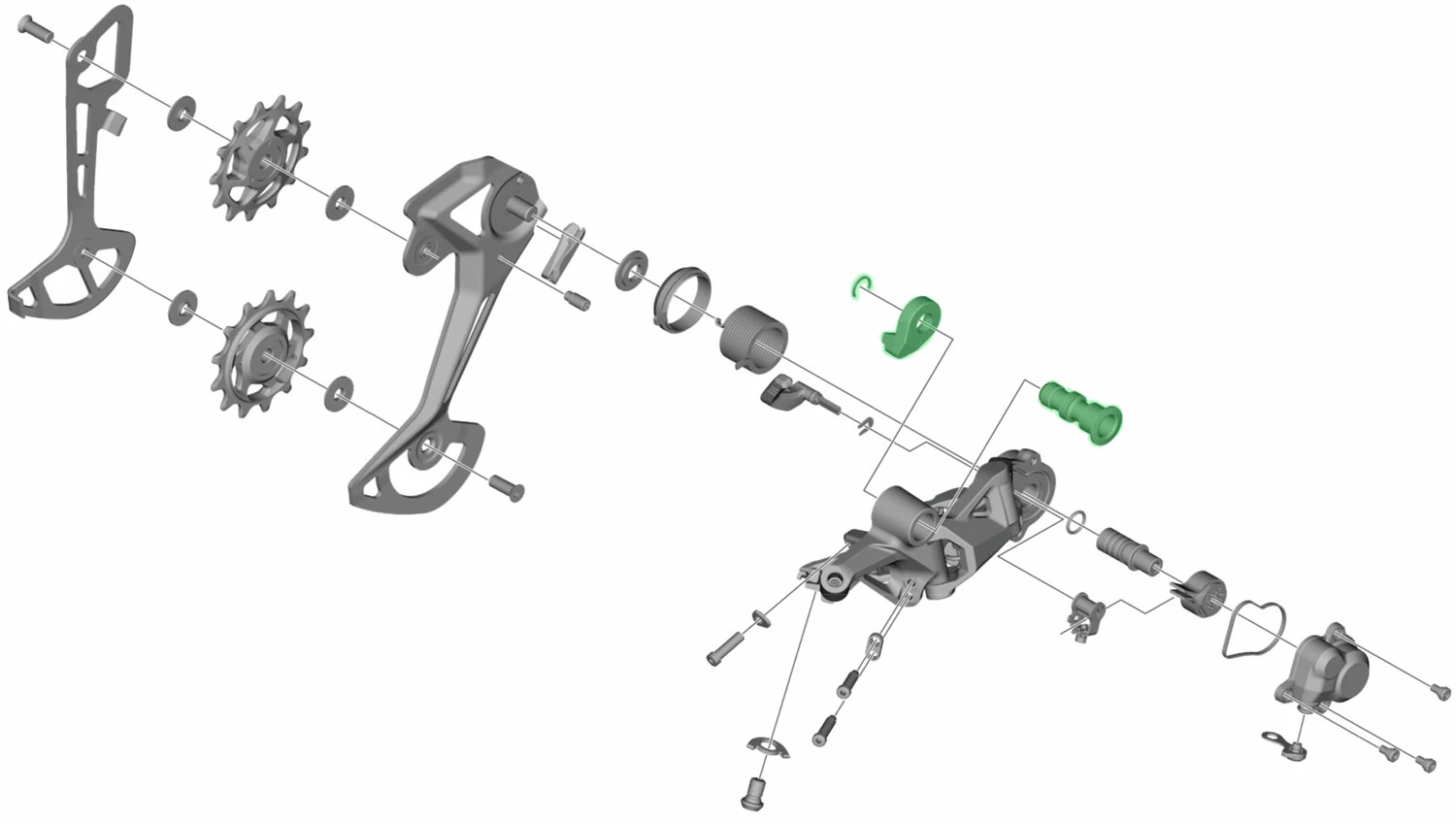 Shimano Unité D'axe Pour Support De Dérailleur RD-M8100/8120 4 Shimano Unité D'axe Pour Support De Dérailleur RD-M8100/8120 – Image 2