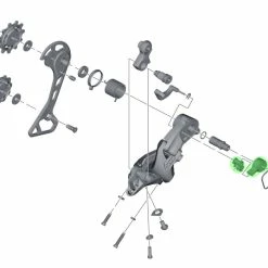 Shimano Unité De Stabilisateur Pour Dérailleurs XTR/XT/SLX/DEORE/GRX -Sram Soldes Shimano Stabilisator Einheit Y3GF98040 c