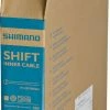 Shimano Câble De Commande En Acier Inoxydable SUS 1,2mm X 2100mm (boîte De 100) -Sram Soldes Shimano Edelstahl SUS Schaltzug 1 2mm x 2100mm 100er Box Y60098630 a