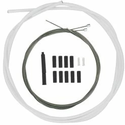 Shimano OT-SP41 OPTISLICK Jeu De Câbles De Changement De Vitesse MTB -Sram Soldes Shimano MTB Schaltzugset Optislick OT SP41 weiss d