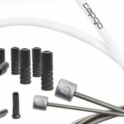 CAPGO BL ECO Jeu De Câbles De Dérailleur Shimano/SRAM -Sram Soldes capgo BL Shimano SRAM Schaltzugset ECO CBSHSWH E SH AMCS2