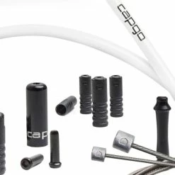 CAPGO BL Set De Câbles De Dérailleur Shimano/SRAM 10 CAPGO BL Set De Câbles De Dérailleur Shimano/SRAM -Sram Soldes capgo BL Shimano SRAM Schaltzugset CBSHSWH SH AMCS2